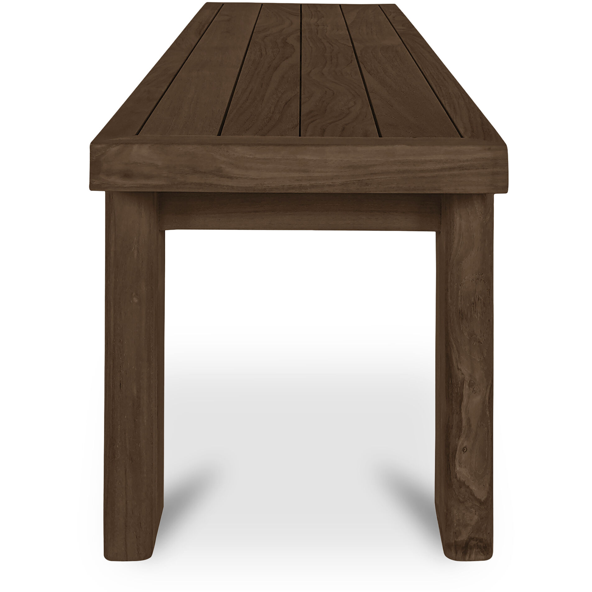 Marina Brown Outdoor Bench